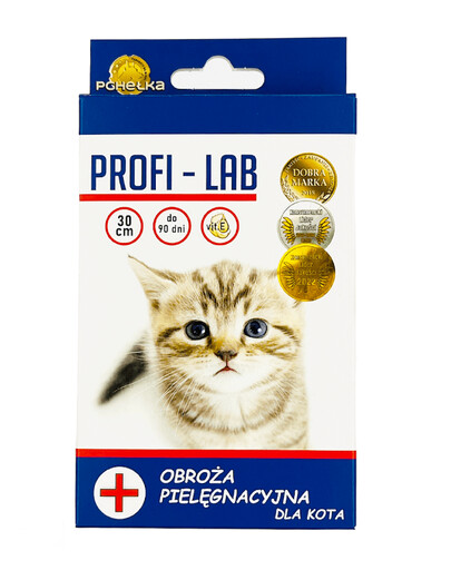PCHELKA Obojek pro kočky Profi-Lab 30 cm