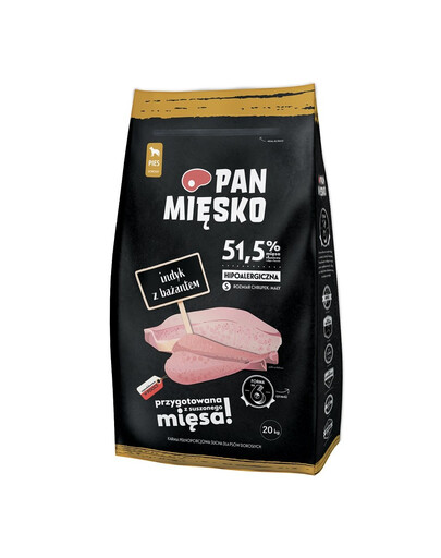 PAN MIĘSKO Krůta s bažantem pro malá plemena 20 kg