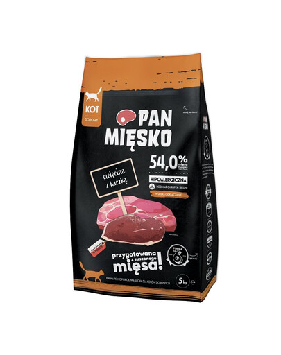 PAN MIĘSKO Telecí maso s kachnou M 5kg