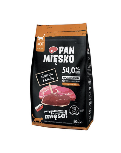 PAN MIĘSKO Telecí maso s kachnou M 10kg