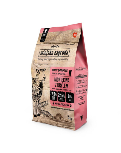 WIEJSKA ZAGRODA 5 kg jehněčí