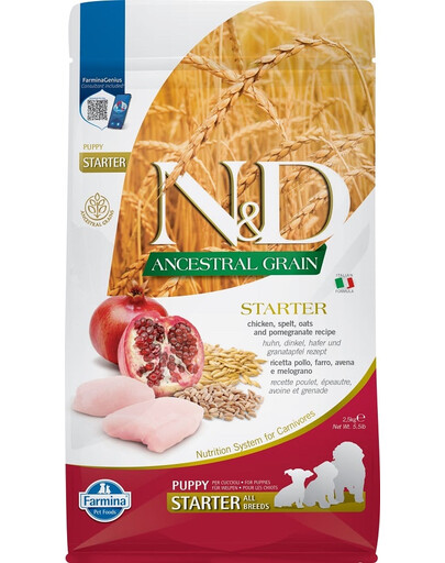 ND Puppy Starter Chicken & Pomegranate 2.5 kg