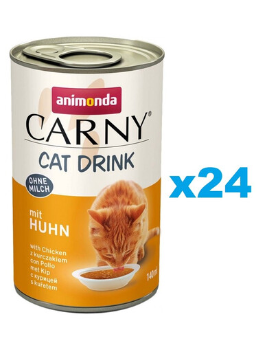 ANIMONDA Carny Cat Drink Kuře 24x140 ml