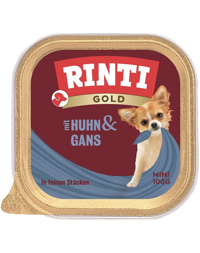 RINTI Gold Chicken&Goose Mini s kuřecím masem 100 g