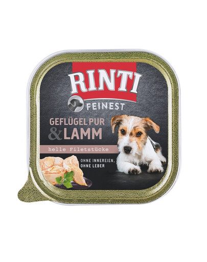 RINTI Feinest Poultry Pure&Lamb s jehněčím masem 150 g