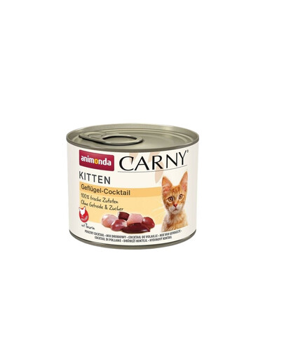 ANIMONDA Carny Kitten Drůbeží koktejl 200g