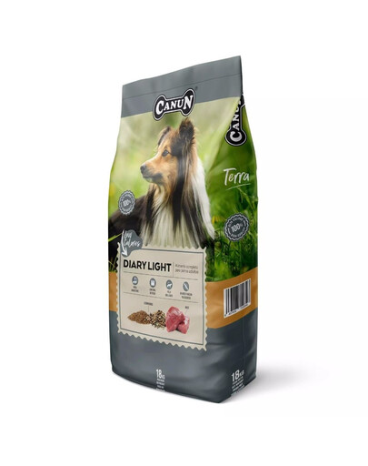 CANUN Terra Diary Light 18 kg krmivo pro starší psy