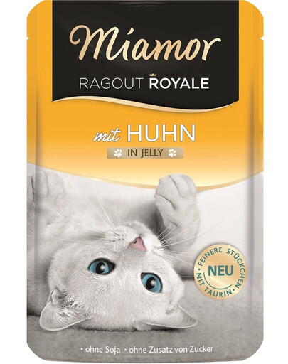 MIAMOR Ragout Royale in Jelly Chicken želé kuřecí sáček pro kočky 100 g