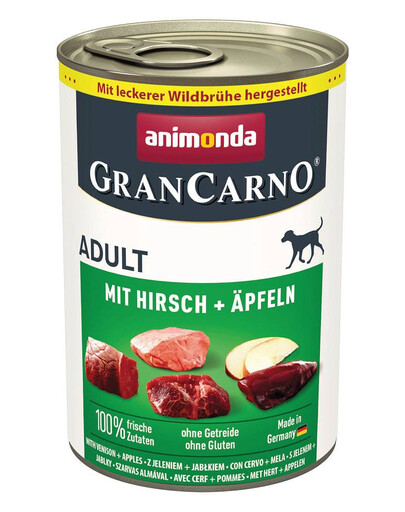 ANIMONDA GranCarno Adult Jelen s jablkem 12x400 g