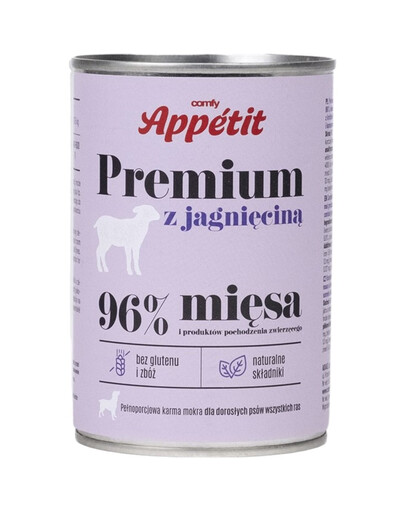 COMFY APPETIT PREMIUM jehněčí 400 g