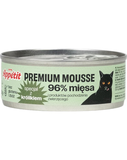 COMFY APPETIT PREMIUM Mousse králík 85 g