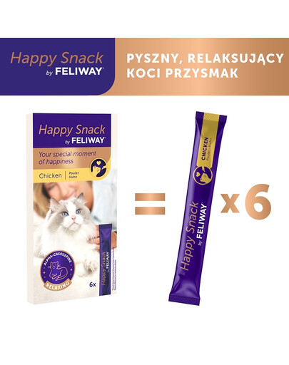 FELIWAY Happy Snack 6x15 g