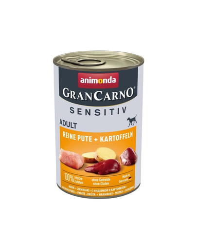ANIMONDA Grancarno Sensitiv Krůtí a brambory 400 g