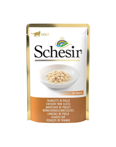 SCHESIR Tenké kuřecí nudličky v omáčce 85 g