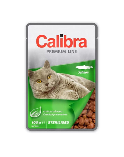 CALIBRA Cat Premium Line Sterilised Salmon 100 g