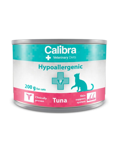 CALIBRA Veterinary Diet Cat Hypoallergenic Tuna 200 g