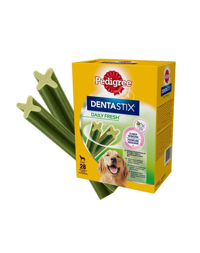 PEDIGREE DentaStix Daily Fresh pamlsky s kuřecí příchutí pro velká plemena 4x270g