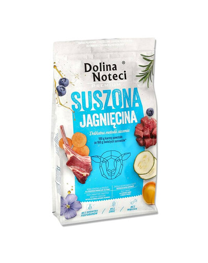 DOLINA NOTECI Premium Sušené jehněčí pro psy 9 kg