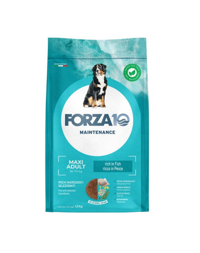 FORZA10 Maintenance Adult Maxi Fish s rybami pro psy velkých plemen 12 kg