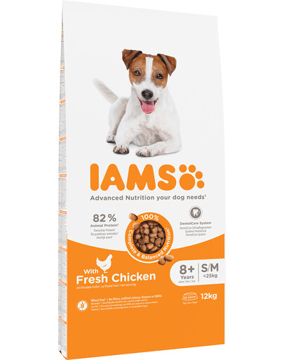 Levně IAMS ProActive Health Mature & Senior All breeds Chicken 12 kg