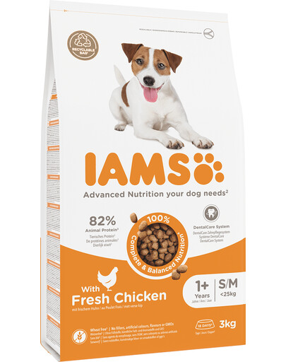 IAMS ProActive Health Adult Small & Medium Breed Chicken 3 kg