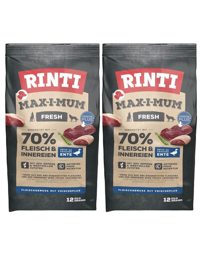 RINTI MAX-I-MUM Kachna 2 x 12 kg