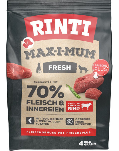 RINTI MAX-I-MUM Hovězí 4 kg