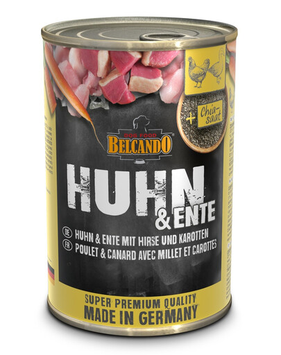 BELCANDO Kuře & kachna s prosem & mrkví 400 g