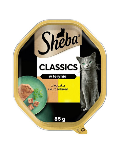 SHEBA Classics Kuře a kachna 85 g