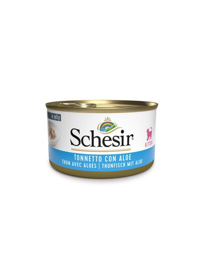 SCHESIR Tuňák S Aloí Pro Koťata 85G