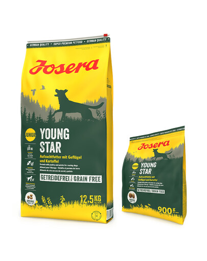 JOSERA YoungStar 12,5kg + 900g ZDARMA