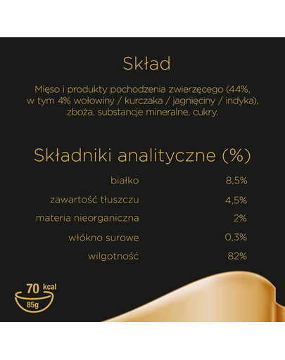 SHEBA Cuisine masové menu 4 x 0.085 kg