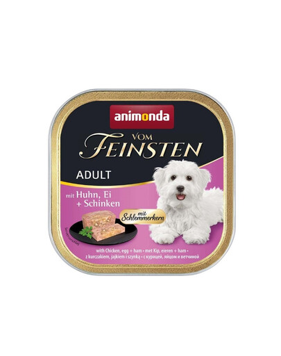 ANIMONDA Vom Feinsten Pate Kuřecí, vajíčko a šunka 150g