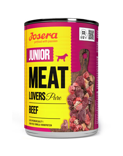 JOSERA Meat Lovers Junior Pure Hovězí 400g
