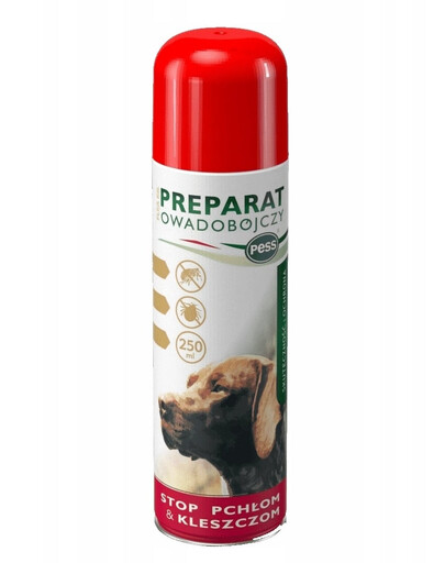PESS Flea-Kil Přípravek proti blechám a klíšťatům pro psy 250 ml