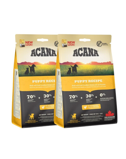 ACANA Puppy Recipe 2x340 g