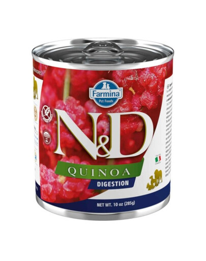 FARMINA N&D Quinoa Digestion Dog 285 g jehněčí pro psy s poruchami trávení