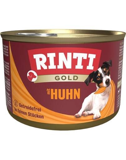 Levně RINTI Gold Chicken Mini 48x185 g