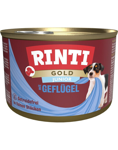 RINTI Gold Junior Poultry Mini  48x185 g