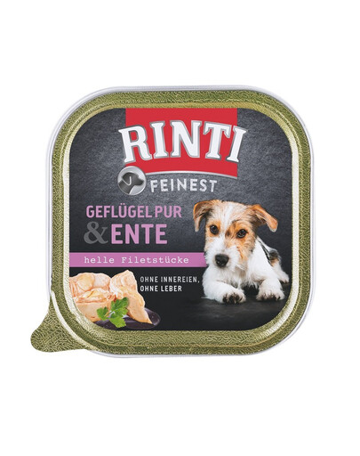 Levně RINTI Feinest Poultry Pure&Duck 48x150 g
