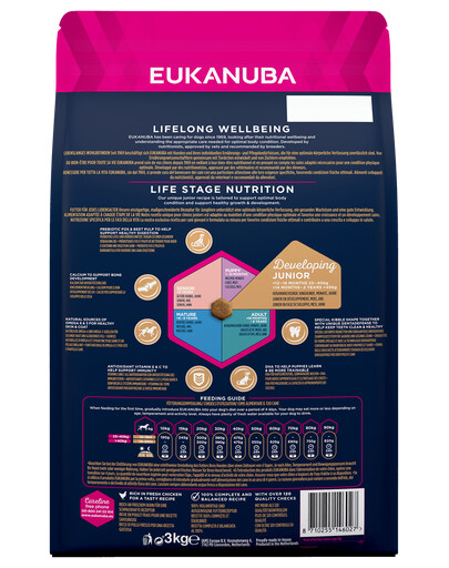 EUKANUBA Developing Junior Large Breed 3 kg