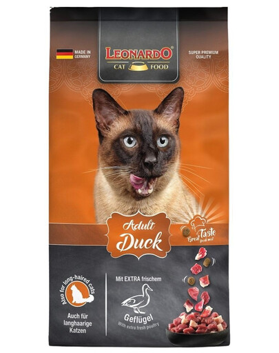 LEONARDO Cat Adult Duck 7,5 kg