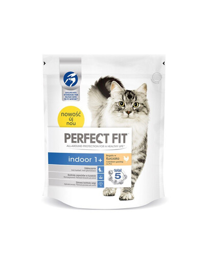 PERFECT FIT Indoor 1+bohatý na kuřecí maso 5 x 750g