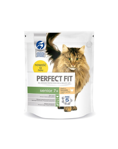 PERFECT FIT Mature 7+bohatý na kuřecí maso 5 x 750g