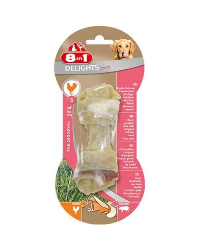 8IN1 Pork Delights Bone S 1 ks.