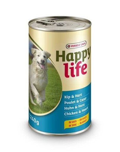 VERSELE-LAGA Happy Life kuřecí & Heart - kuřecí a srdce 1,24 kg