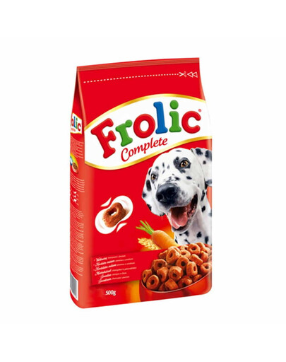 FROLIC hovězí a zelenina + cereálie 0.5 kg x16