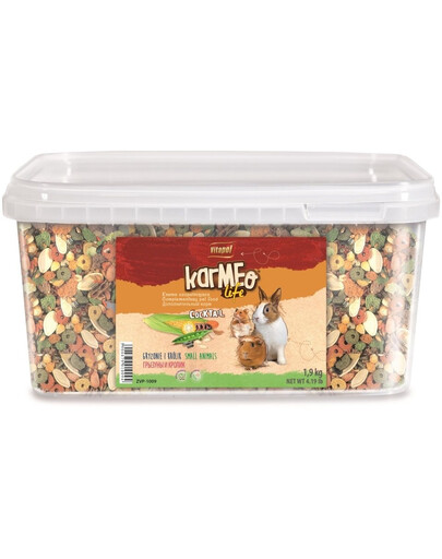 VITAPOL Koktejl pro hlodavce ve vědru 1.9 kg