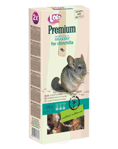 LOLO Pet Smakers Premium pro činčily