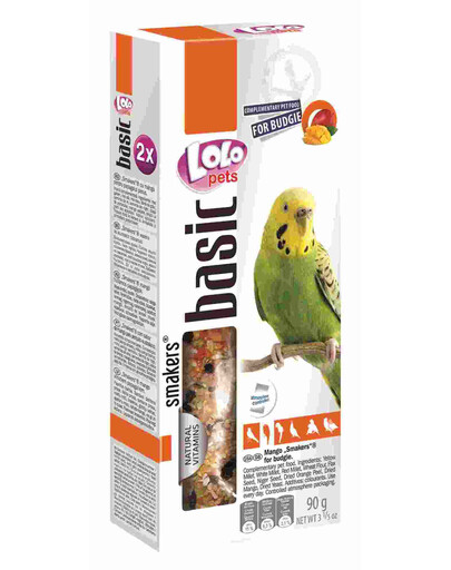LOLO Pet Smakers pro andulky-Mango 90G